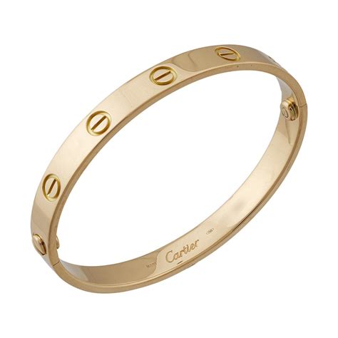 cartier gold plated love bracelet|gold cartier love bracelet for sale.